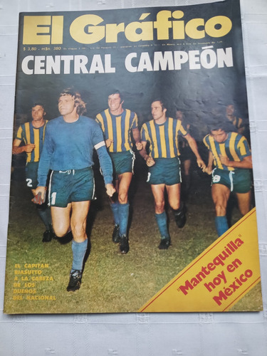 El Gráfico 2830 (1974) Rosario Central Campeón Nacional 1973