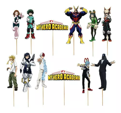 Topper para doces Boku no Hero Academia