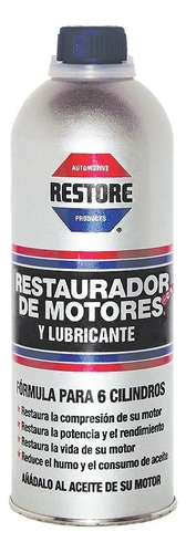 Aditivo Motor 6cil Restaura Y Lubrica Restore® Ahorrador Gas