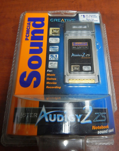 Tarjeta Sonido Creative Sound Blaster Audigy2 Zs Pcmcia