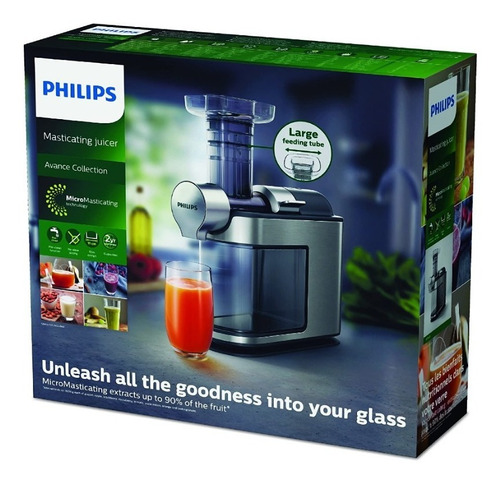 Micro Extractor De Jugos Philips Hasta 90% Hr1949/20