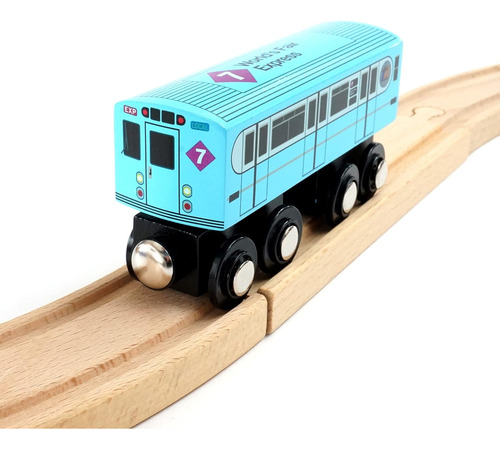 Muni Pals Munipals New York City Subway Wooden Railway (seri