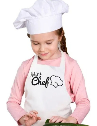 Avental Infantil Multiuso Projeto Mini Chef - Impermeavel Co
