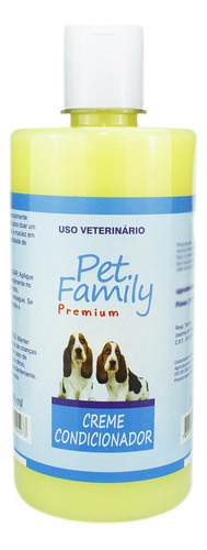 Condicionador Cães E Gatos Pet Family Maracujá Suave 500ml