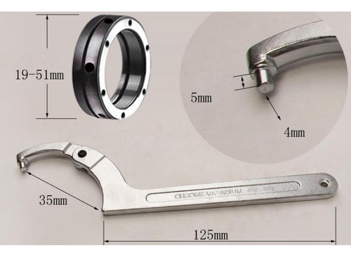Herramienta De Llave De Gancho