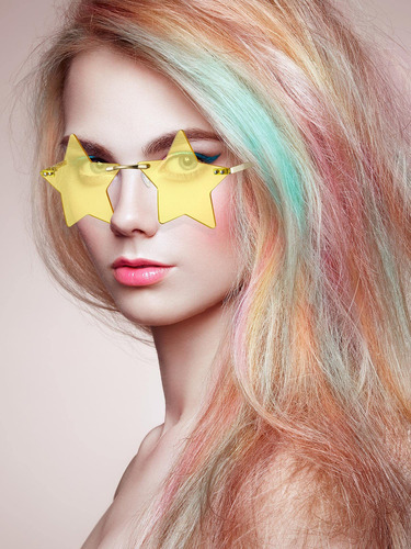 4 Pares Gafas De Sol Con Forma De Estrella Gafas De Sol Con