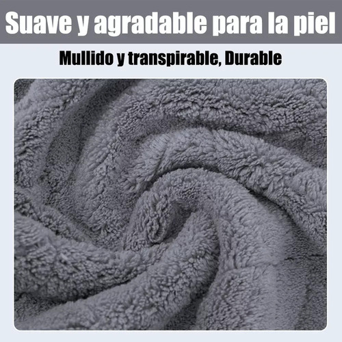 3 Piezas Tuallas Toallas Baño Completo Grande 70×140 Cm