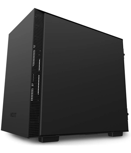 Imagen 1 de 5 de Gabinete Gamer Nzxt H210 Crist Templado Black,mini Itx
