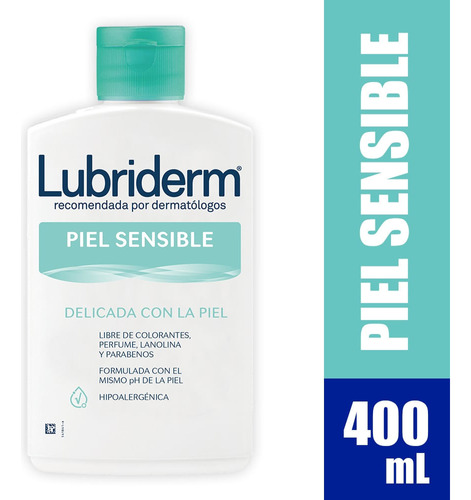 Crema Corporal Lubriderm Piel Sensible X 400ml