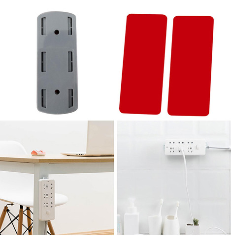 Base De Pared Estante Cargador Estación Protector Gris