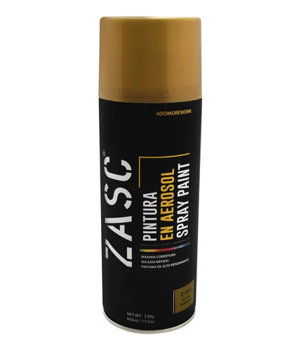 Pintura Spray Aerosol Bronce 400ml Zasc