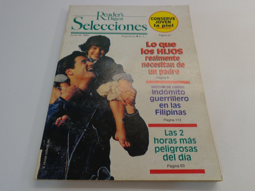 Revista Selecciones Del Readers Digest Junio 1992  Español