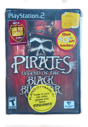 Pirates Legend Of The Black Buccaner Ps2 Play Station 2
