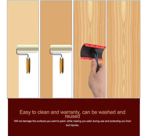 Veteador Para Pintar Con Acabado Imitación Madera Kit 3 Pzs