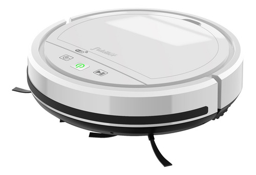 Aspiradora Robot Wifi Con Aplicación Fiddler Color Blanco