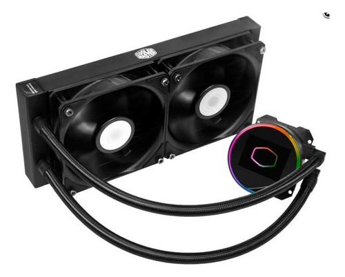 Refrigeración Liquida Cooler Master Ml240 Vivid Con Pantalla