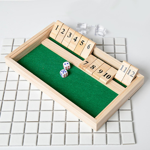 Juego De Mesa Con Tapa, Juguete Educativo, Número, Juego