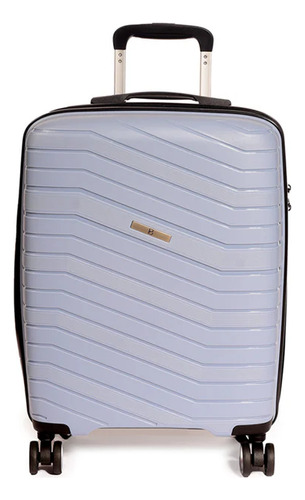 Valija Cabina Carry On De Mano Viaje Importada Modelo Ibiza Celeste Claro Carry Ibiza