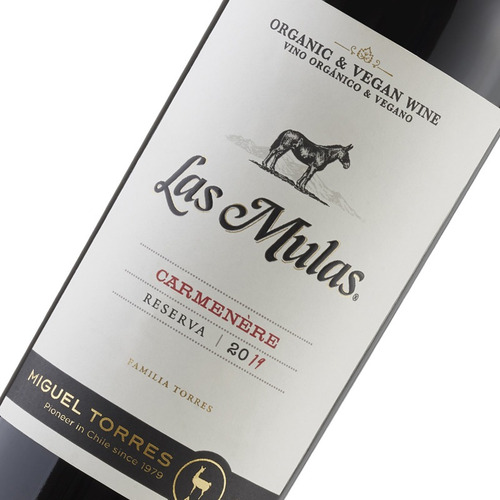 Imagen 3 de 3 de 6x Vino Reserva Miguel Torres Las Mulas Carmenere - Cabernet