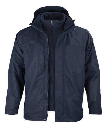 Chaqueta 3 En 1 Basic M/larga Hombre Azul