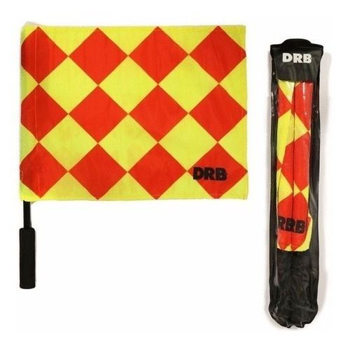 Pack X 2 Banderines Para Arbitro / Juez Con Estuche Drb