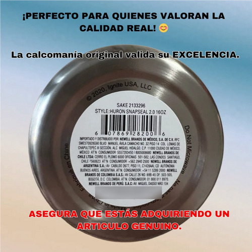 Mug Vaso Térmico Contigo Huron 2.0 Original 473 Ml Gris Mate