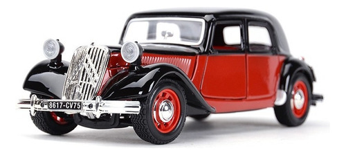 1:24 1938 Citroen 15 Cvta Modelo De Coche Clásico Juguet [u]