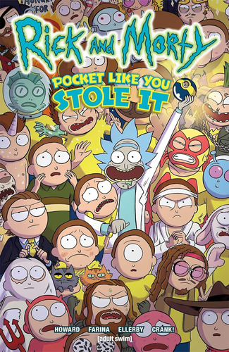 Libro Rick Y Morty: Bolsillo Como Si Lo Hubieras Robado -ing