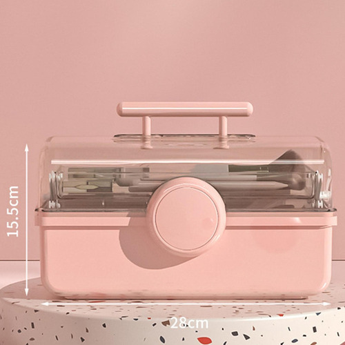 J Organizador De Estantes De Maquillaje Cosmético Caja De
