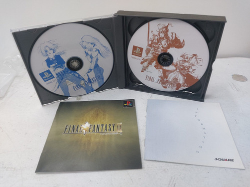 Jogo Ps1 Final Fantasy 9 Japonês Físico Original (Usado)