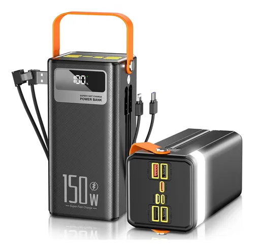 PowerBank70000mahBateríaPortátilCargadorUltrarápida