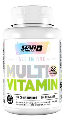 Multivitaminico Star Nutrition All In One 60 Caps Blandas