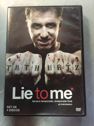 Lie To Me Temporada 3 Dvd Nueva Sellada ( 4 Dvd ) Original