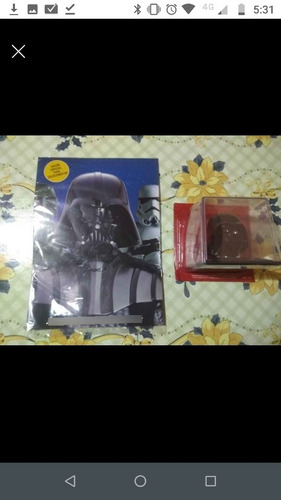Casco Darth Vader Star Wars Y Revista