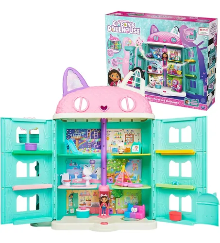 comprar Casa De Munecas Gabbys, Casa De Munecas Perfecta Con 15 P...