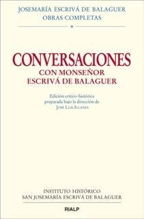 Coversaciones Con Mons. Escriva De Balaguer - Illanes Mae...