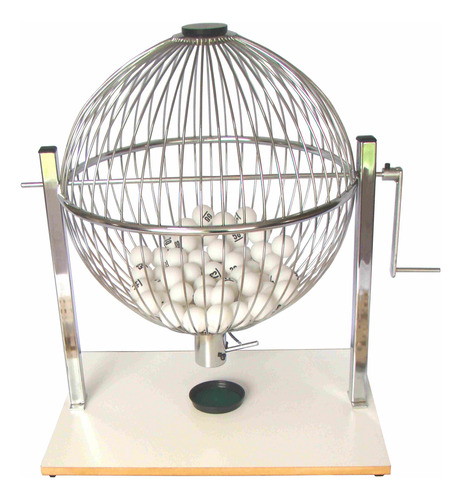 Globo Para Sorteio Manual C/ Bolas De Ping Pong Cód. Ee1409