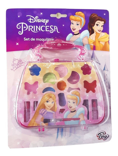 Set De Maquillaje Disney Princesa - Cartera - Tiny E.full