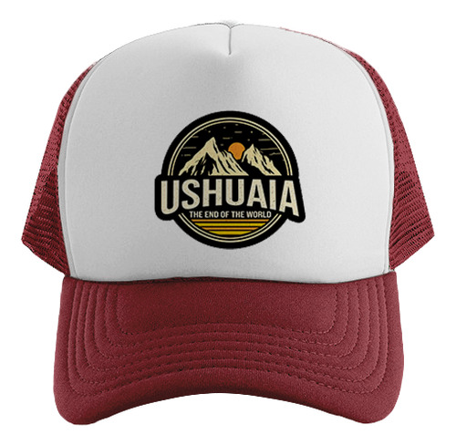 Gorra Trucker Usuahia Fin Del Mundo Estampada