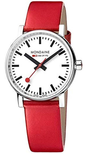 Reloj Mondaine Sbb De Acero Inoxidable Y Cuarzo Suizo Con Co