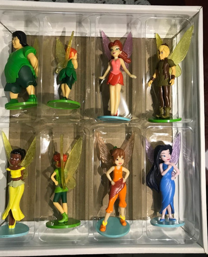 Disney Hadas 8 Libros + 8 Figuras