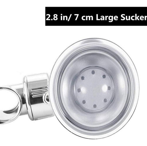 - Soporte Universal Para Cabezal De Ducha Con Ventosa Para