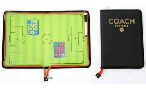 Imagen 5 de 6 de Tabla Táctica Plegable Con Cierre Magnética Para Fútbol