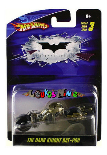Hot Wheels Classic Tv Series Bat-pod Batman 1:50 Lacrado