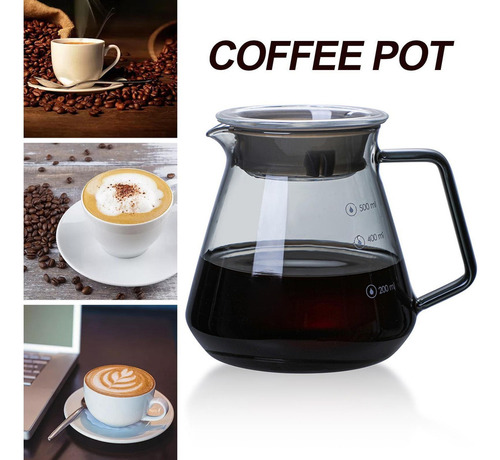 2x Vaso Para Verter Sobre La Cafetera Goteo Manual Servidor