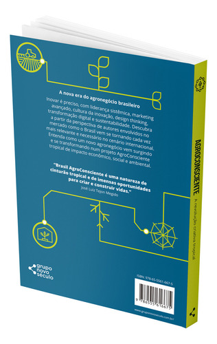 Agroconsciente: A Revolução Criativa Tropical: A Revolução Criativa Tropical, De José Luiz Tejon Megido., Vol. 1. Editorial Novo Século, Capa Mole, Edição 1 Em Português, 2023