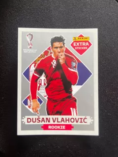 Sticker Dusan Vlahovic Extra Legend Silver