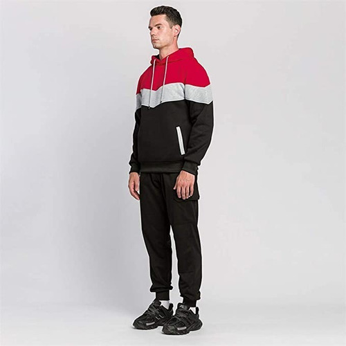 Imagen 8 de 8 de Buzo Campera Hoodies Entallada Hombre Modelo Importado A03