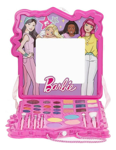 Kit De Maquillaje Infantil Barbie No Toxico