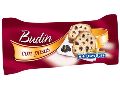 Imagen 4 de 6 de Budin Portezuelo Común 250 Grs. ¡¡¡todos Los Sabores!!!